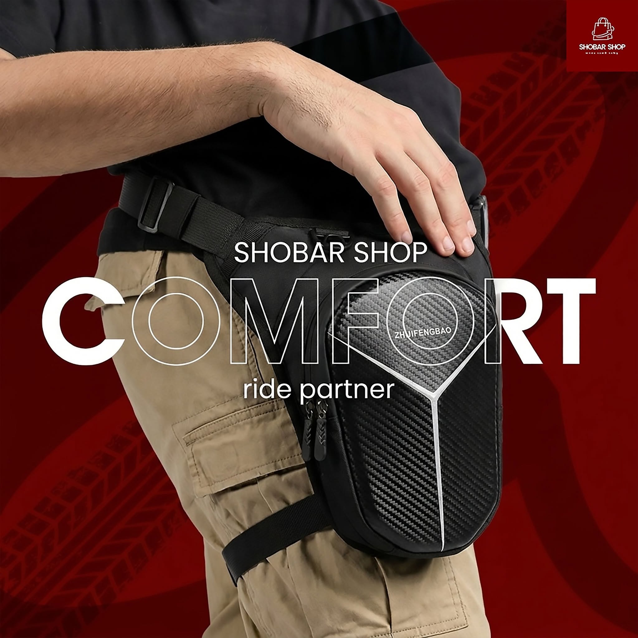 Shobar Shop Biker Leg Bag